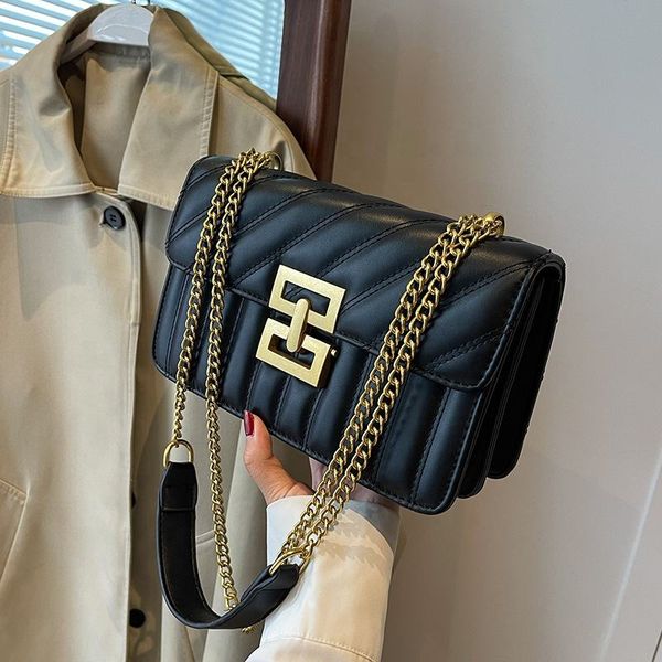 2025 Fashion Hot Designer Bags Solid PU Leather Bags Hand Made Ladies Key Chain Purse Small Flap Hand Bags for Women New Styles