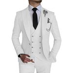 Costume Homme Italian Business Slim Fit 3 Pieces Royal Blue Men's Suits Groom Prom Tuxedos Groomsmen Blazer for Wedding