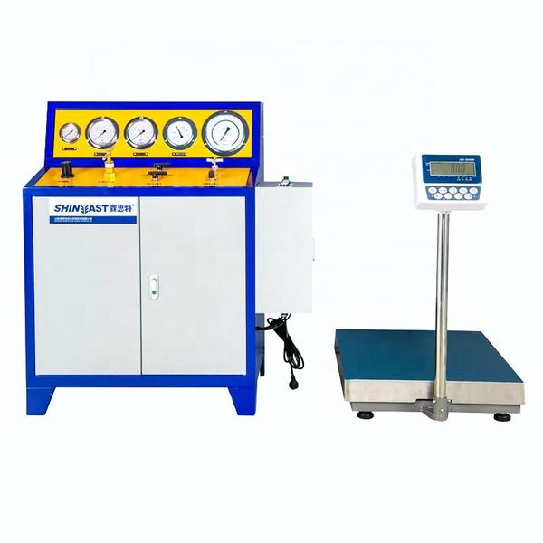 Remplissage De Dioxyde De Carbone Shineeast Customized CO2 ,NO2,H2,O2,N2O Refilling Machine Gas Cylinder for Gas Refilling
