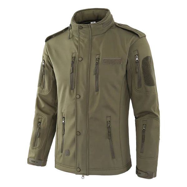 High Quality Latest Design New Men 2924 Tactical Softshell Outdoor Hunting Waterproof Jacket for Unisex