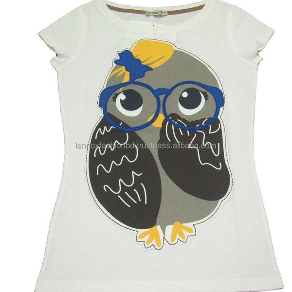 High End Quality Shirt Cotton Plain T Shirts for Men Custom Embroidery Print Logo Polyester Plus Size Girls' T-shirts