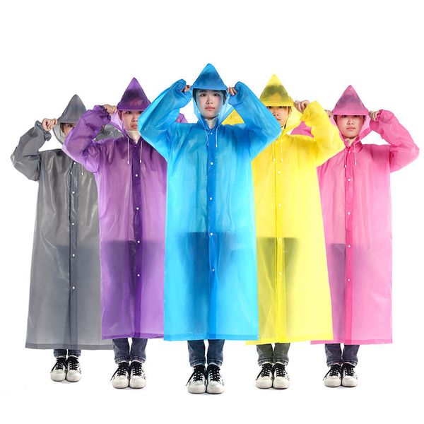 Eva Rain Coat Waterproof for Unisex Cheap for Outdoor with Multiple Colors to Choose From