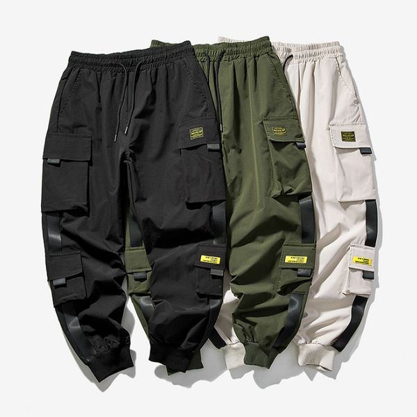 Multi-pocket Pants Trousers Casual Fashion Cargo Pants Jogger for Men