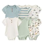 Baby Romper Clothes Set 100% Cotton Clothing Baby Print Soft Knit Bodysuit for Onesie Baby Clothes 3pcs/set