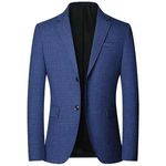 Men Plaid Blazers Jackets Formal Wear Suits Coats New Spring Autumn Male Business Casual Slim Fit Blazers Coats Men's Clothing