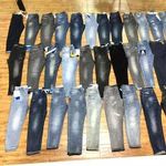 Stock Cut Label Newest Cheapest Good Quality Mixed Denim Used Men's Second-hand Jeans Stock Used Jeans Wholesale