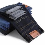Jeans Factory Direct Sales Summer and Autumn Season New Slim Straight Boys Trousers Casual Breathable Wear Men's Denim Jeans
