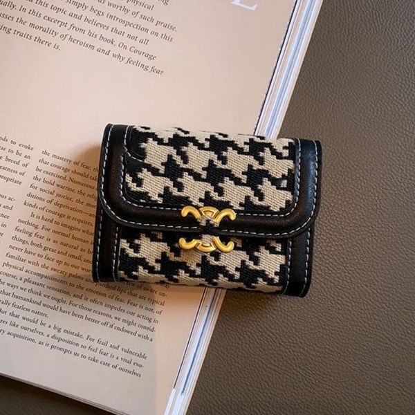 Wholesale Price Luxury Card Holder Wallet Card Wallet for Women Classical Slim Credit Card Bag for Ladies
