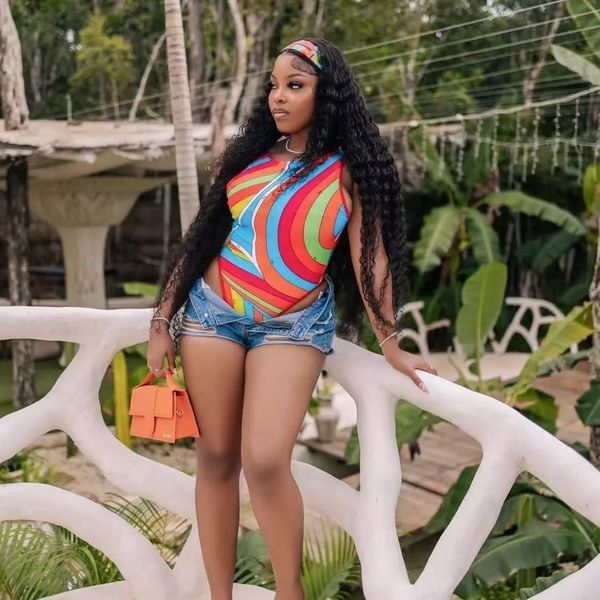 2024 Designer Famous Brand New Arrival Sexy High Waist One Piece Bathing Suits Swimsuits Designer Bikini Luxury Swimwear Women