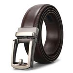 Hot Sale Men's Casual Business Design Automatic Buckle Belt High Quality Genuine Leather Belt for Men