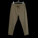 Middle Eastern Style Casual Big Pocket Cargo Straight Pant Style Flat Front Pants Mid Waist Men'S Trousers