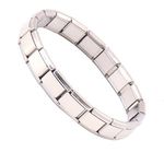 Italian Charm Bracelet for Women 316 Stainless Steel Removable Starter Modular Jewelry With Men's Bracelets Gift Link Bracelets