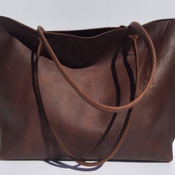 Leather Tote Bags/ Popular Stylish / Custom Design Tote Bags/ Baby Bag for Women MKL - 909