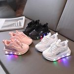 1-6 Years Children's Fashion Sneakers Kids' Sport Shoes LED Casual Sport Kids Sneakers for Boys and Girls