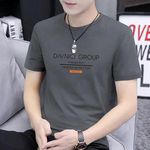 Men's Summer Plus Size Printed T-Shirt Short Sleeve Loose Leisure Digital Source Manufacturers' Wholesale Supply Fitness