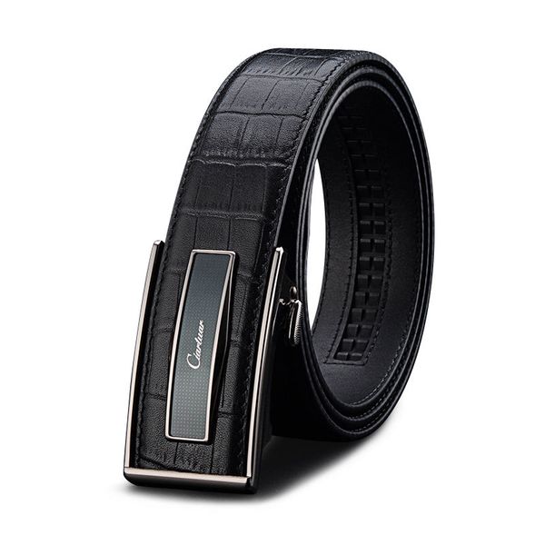 Luxury Ciartuar Brand Top Layer Genuine Leather Belt for Men Designer Famous Brand Belt for Men Business Style Cowhide Belt