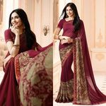 Most Attractive Look Festival Wear Cotton Printed Saree with Blouse Piece Indian Women Wear Best Price Wholesale Surat
